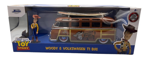 1/24 Vw T1 Bus Woody Jada Disney Toy Story Metal