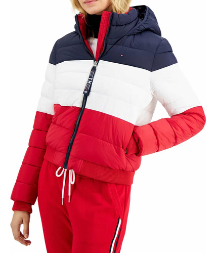 Chamarra Acolchada Tommy Hilfiger Para Mujer Original Frío