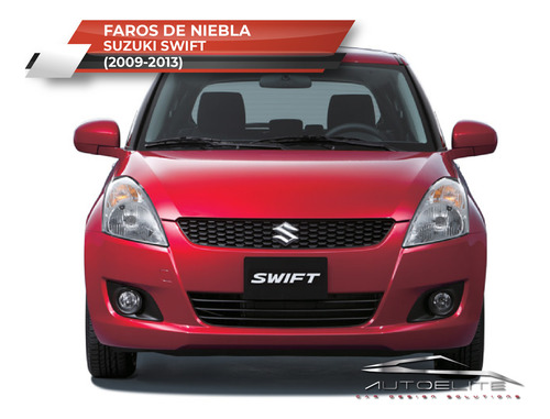 Kit Faros Niebla Suzuki Swift 2012 2013 Biseles Y Switch