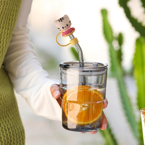 D Tapón Antipolvo Para Pajita Puntas Para Pajita Para Beber