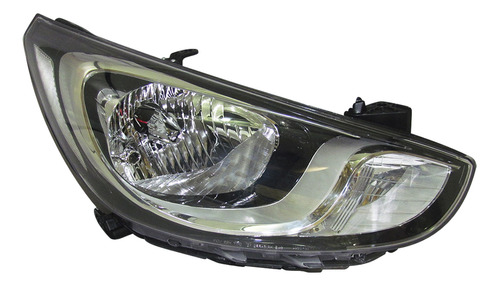 Farola Derecha Para Hyundai I25 2012 A 2015