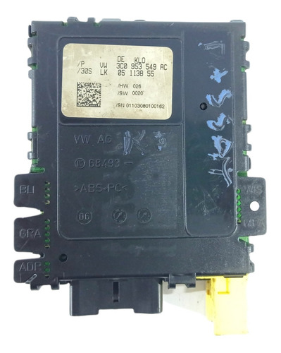 Módulo Sensor Angulo Vw Passat 2.0 2009 A 2010 (Usado)