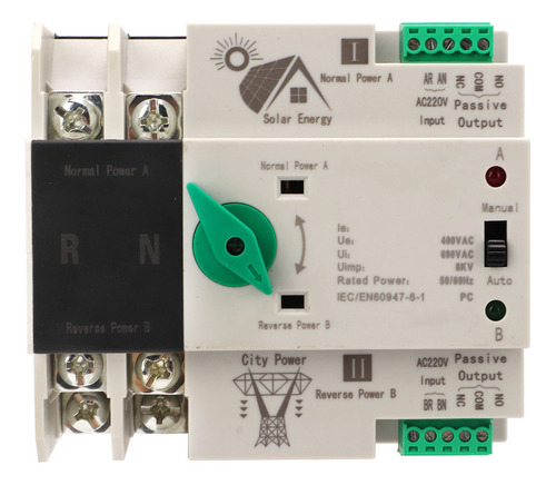 Interruptor De Transferencia Automática De Doble Potencia Ci
