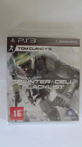 Splinter Cell Black List Ps3 Novo E Lacrado