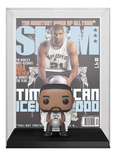 Figura Funko Pop Magazine Nba Covers: Slam - Tim Duncan 05