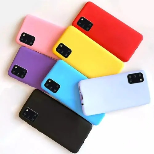 Funda Silicona Con Felpa Antideslizante Para Celular