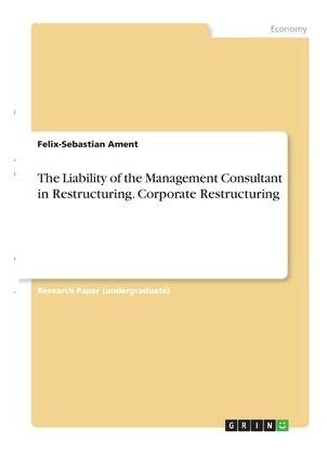 Libro The Liability Of The Management Consultant In Restr...