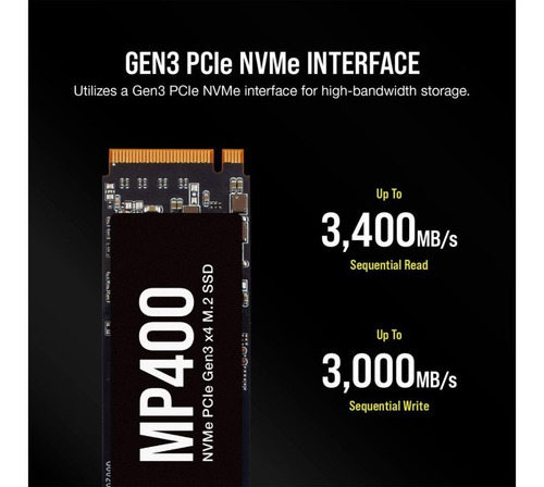 Corsair Mp400 Ssd M.2 2280 1tb Pcie Nvme