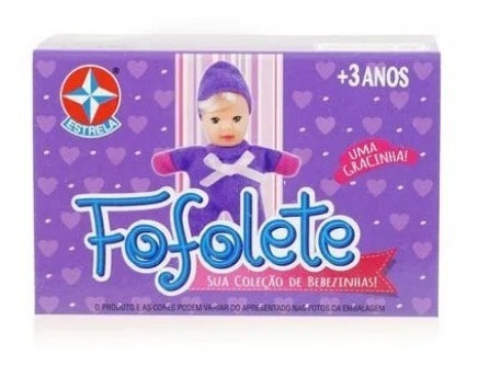 Kit Presente Colônia Infantil E Fofolete Roxa Estrela