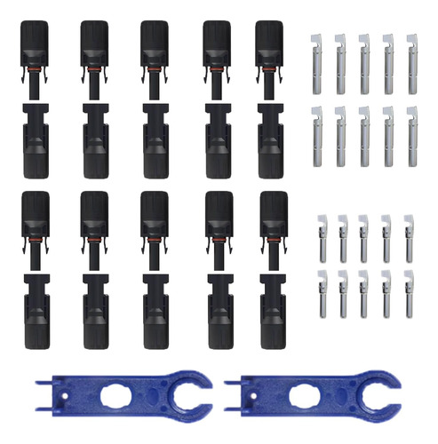 Conectores Solares Mc4 Ip67 1000v 30a
