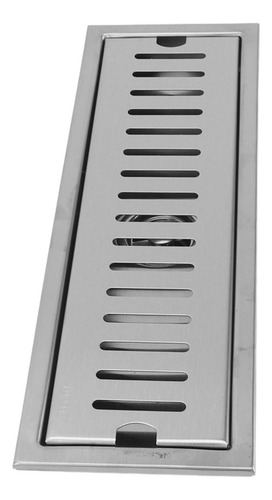 Desagüe Rectangular De Acero Inoxidable Para Piso De Baño De