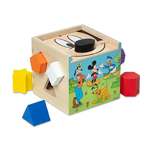 Melissa Doug Disney Mickey Mouse Friends Cubo De Clasif...