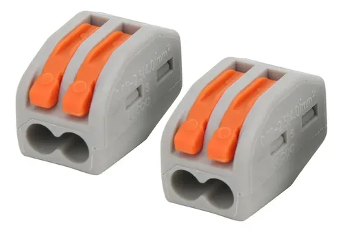 Terminal Connector 20 Pcs Pct-212 Spring Block 2 Way Cable | MercadoLibre