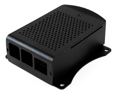 Carcasa De Aluminio Con Ventilador Para Raspberry Pi 4b