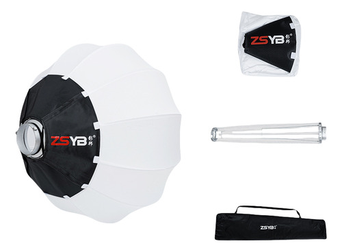 Softbox Esférico Redondo Linterna 65cm Montura Bowens