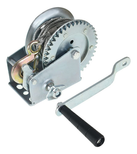 All-carb Cabrestante De Mano Resistente De 1200 Libras Con Cable De Acero De 32 Pies Para Remolque De Barco O Atv
