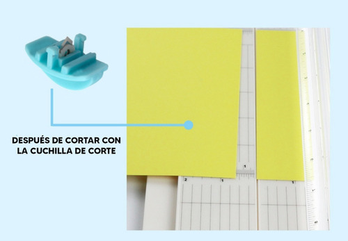 Imagen 4 de 10 de Guillotina Recortadora Plegadora + Repuestos Kamei 38*13.5cm