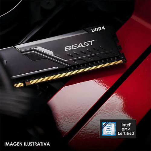 Memoria Ram Fury Beast Ddr4 16gb Kingston Kf432c16bb1/16