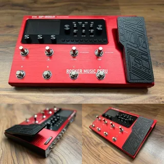 Valeton Gp200-r Red Pedalera Multiefectos + Rocker Music