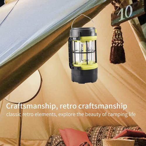 Linterna Solar Lámpara Led Recargable Para Camping Y Emergen