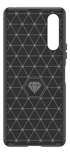 Suitable For Xperia 10 V Mobile Phone Case, Brushed Carbon Fiber Drop-proof Case