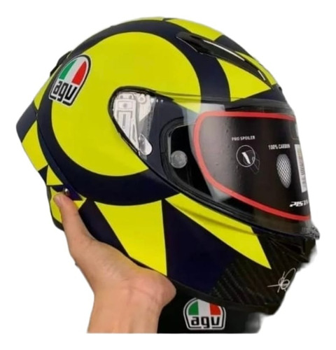 Casco Agv Pista Gp Moto Valentino Rossi Vr46 Talles Varios