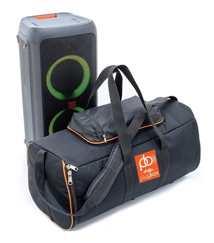 Imagem 3 de 10 de Case Bolsa Bag Jbl Partybox 100 Resistente Espumada Premium