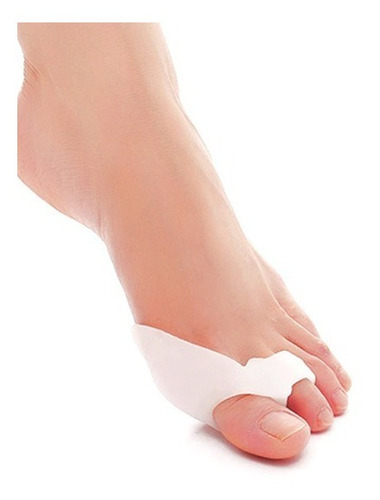 Imagen 3 de 10 de Separador Dedo Gordo Hallux Silica Gel Alivia Juanetes