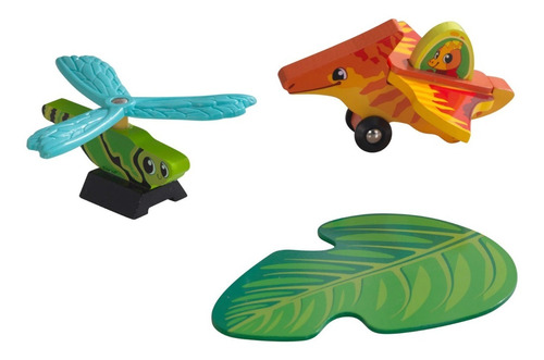 Kidkraft Adventure Tracks Juego De Avión Y Vehículo, 4 Pz