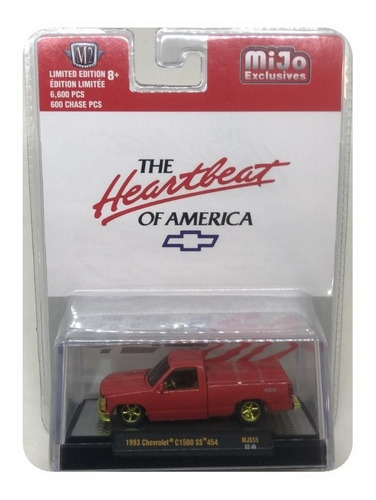 M2 Machines Chase The Heartbeat '93 Chevrolet C1500 Ss 454