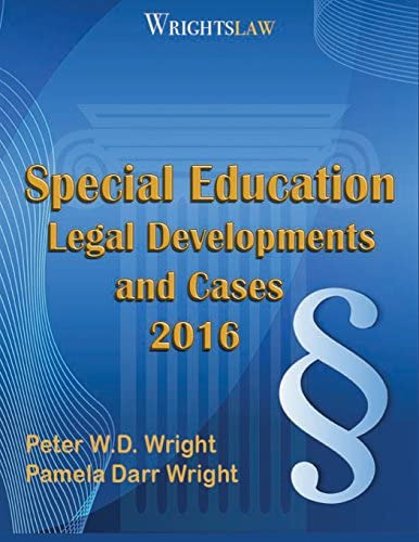 Special Education Legal Developments And Cases 2016, De Esq., Peter W.d.. Editorial Harbor House Law Press, Incorporated, Tapa Blanda En Inglés