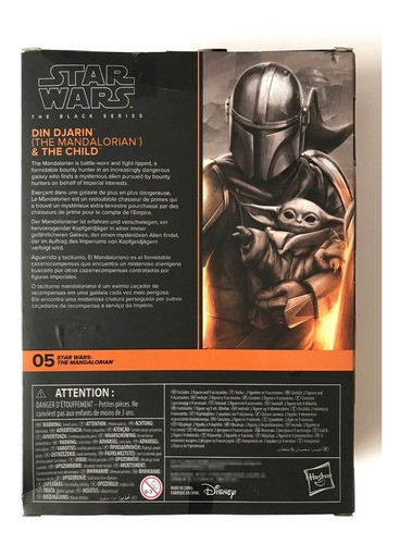 Din Djarin Mando Y The Child Mandalorian Grogu Black Series (Usado)