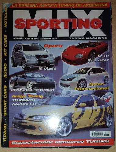 Revista Sporting Mix N°5 Julio De 2000