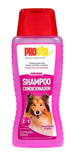 Shampoo Y Acondicionador Para Perros 2 En 1 Procao 500ml