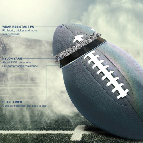 Balón De Fútbol Reflectante Fluorescente Luminoso Pu America
