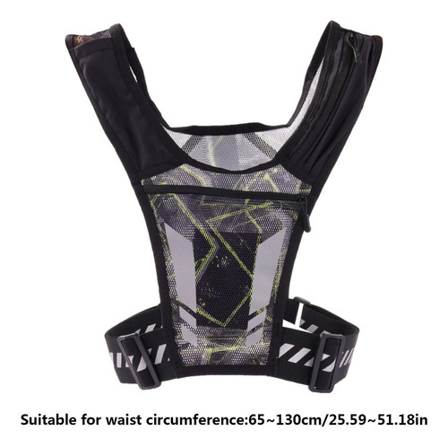 Chaleco Para Correr Mochila De Pecho De Malla Para Correr Co