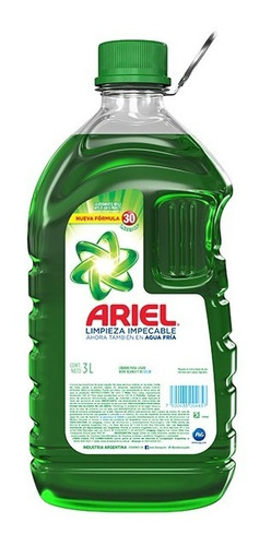 Jabon Liquido Ariel Clasico Limpieza Impecable 3 Lt