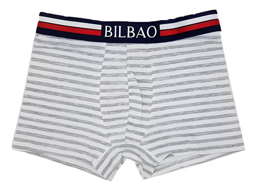 Calzoncillo Boxer Algodon Lycra Rayado Juvenil Bilbao 15011