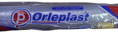 Copo Copinho Plástico Descartável 180 Ml Pct100 Un Orleplast