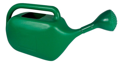 Regador De Plástico Para Jardinagem Obras 10 Litros Cipla Cor Verde