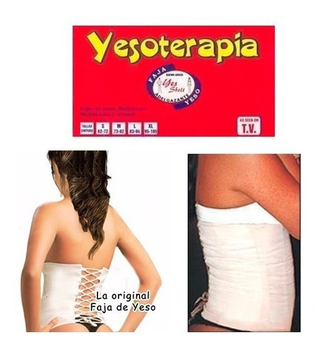 Faja De Yeso Yesoterapia (reduzca Medidas En 10 Dias)