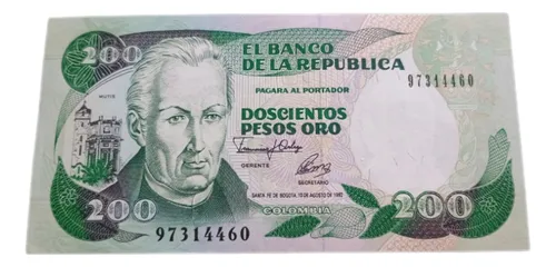 Colombia 200 Pesos 1992  Sin Circulat Unc