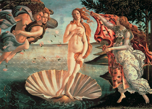 Rompecabezas Tomax 1000 Piezas Mini The Birth Of Venus