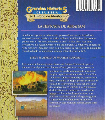 Imagen 3 de 5 de Grandes Historias De La Biblia - Antiguo Testamento 3 Dvds