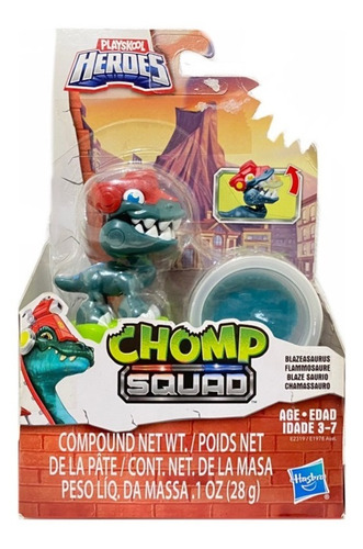 Playskool Heroes Chomp Squad Blazesaurio Chamasaurio Hasbro