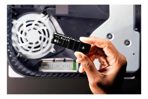 Wd Disco Duro Interno Ssd 2tb Licencia Oficial De Ps5 Sn850p