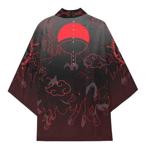 Imagen 3 de 4 de Envio Gratis Naruto Cosplays Hombre Mujer Cardigan Kimono