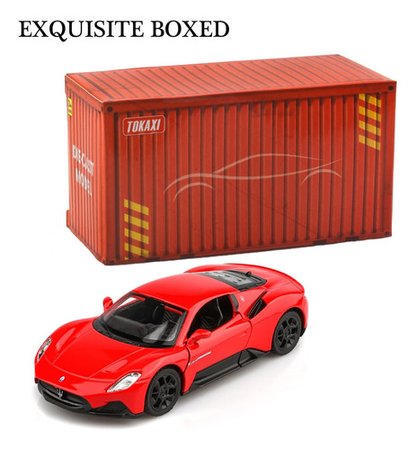 Tokaxi Scale Maserati Mc20 Diecast Model Car,vehículos Extra