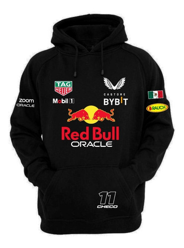 Sudadera Hoodie Sergio Perez Checo Rb 2023 F1 Verstapen