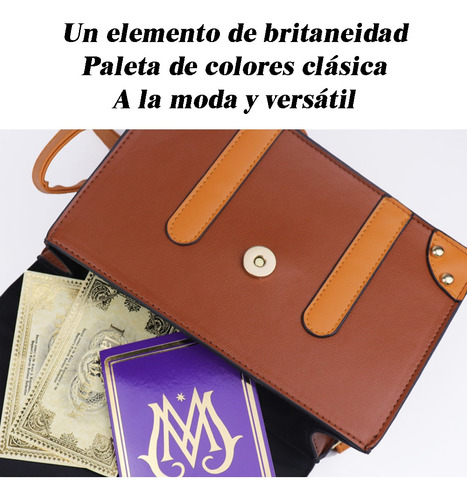 Bolsa Feminina Mensageira Harry Potter Hermione Moda Billete